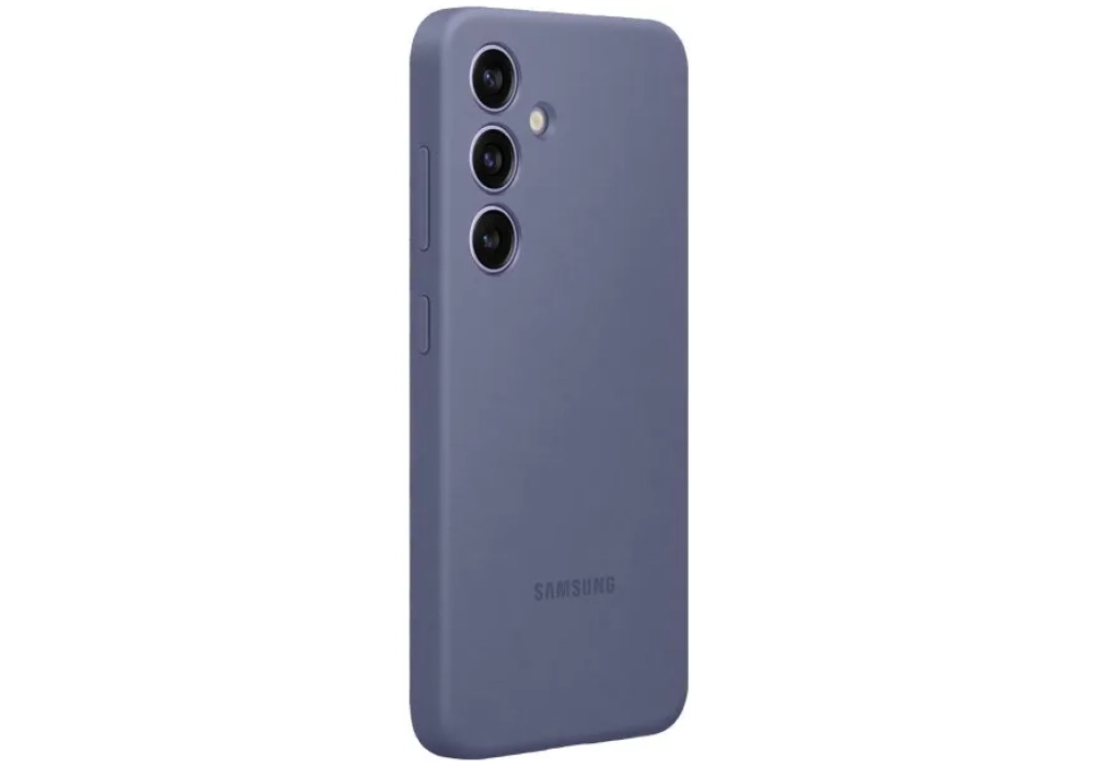 Samsung Coque arrière Silicone Galaxy S24 Violet