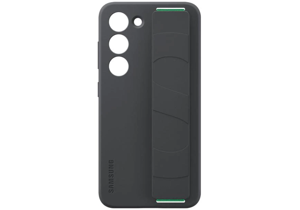 Samsung Coque arrière Silicone Grip Galaxy S23 Noir