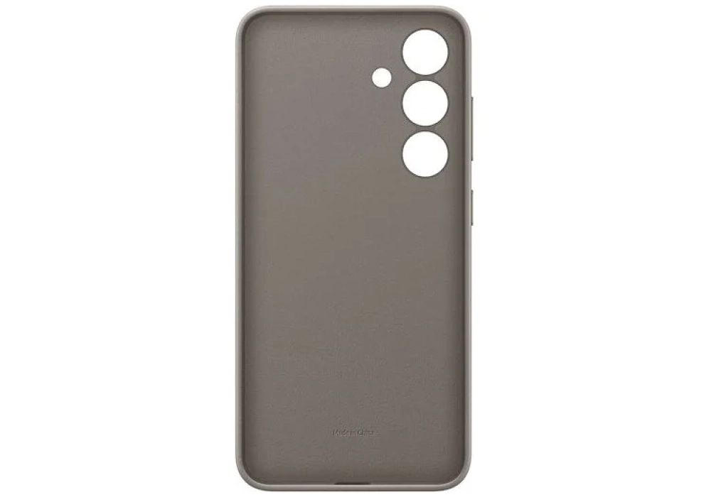 Samsung Coque arrière Vegan Leather Galaxy S24 Taupe