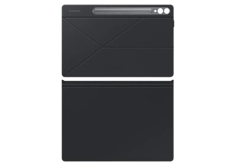 Samsung Galaxy Tab S9+ Smart Book Cover Noir