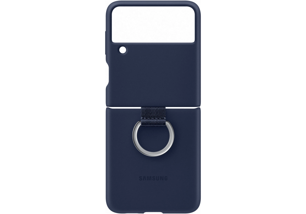 Samsung Galaxy Z Flip3 Silicone Cover (Bleu)