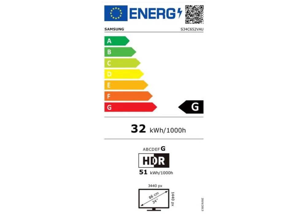 Samsung LS34C652VAUXEN