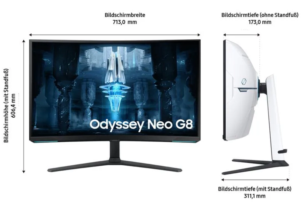 Samsung Odyssey Neo 8 LS32BG850NPXEN