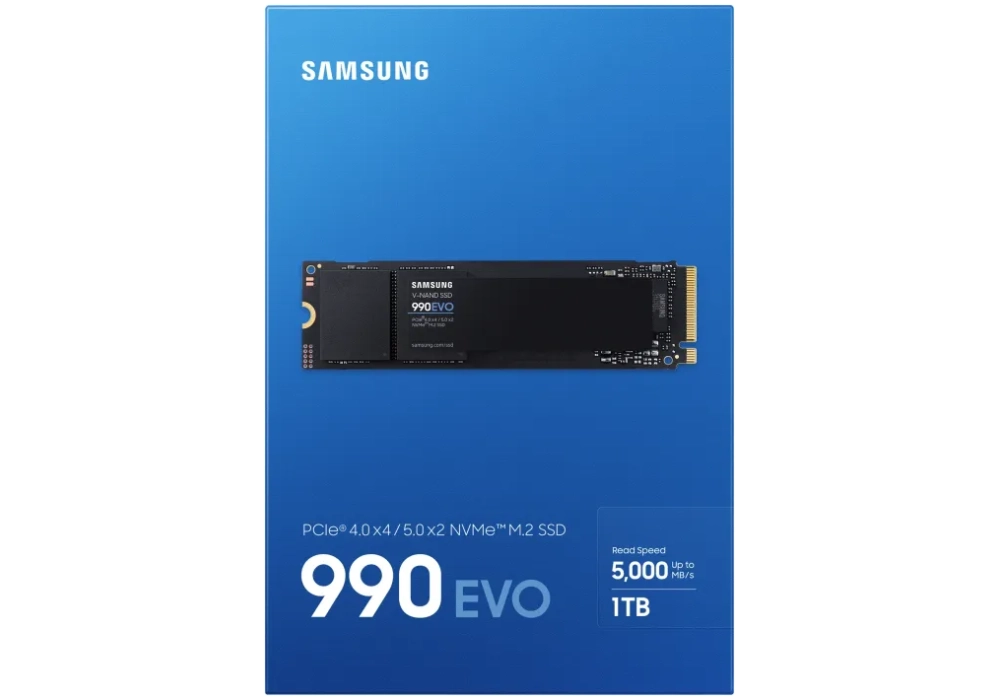 Samsung SSD 990 EVO M.2 2280 NVMe 1000 GB