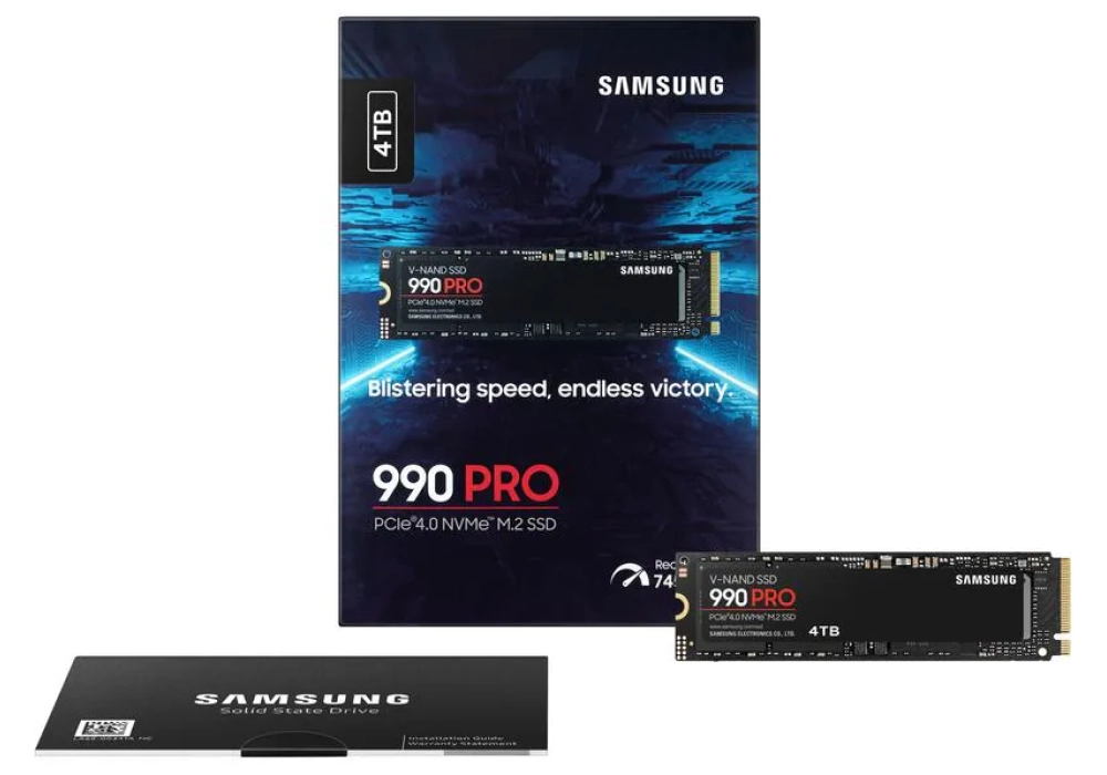 Samsung SSD 990 PRO M.2 2280 NVMe 4000 GB