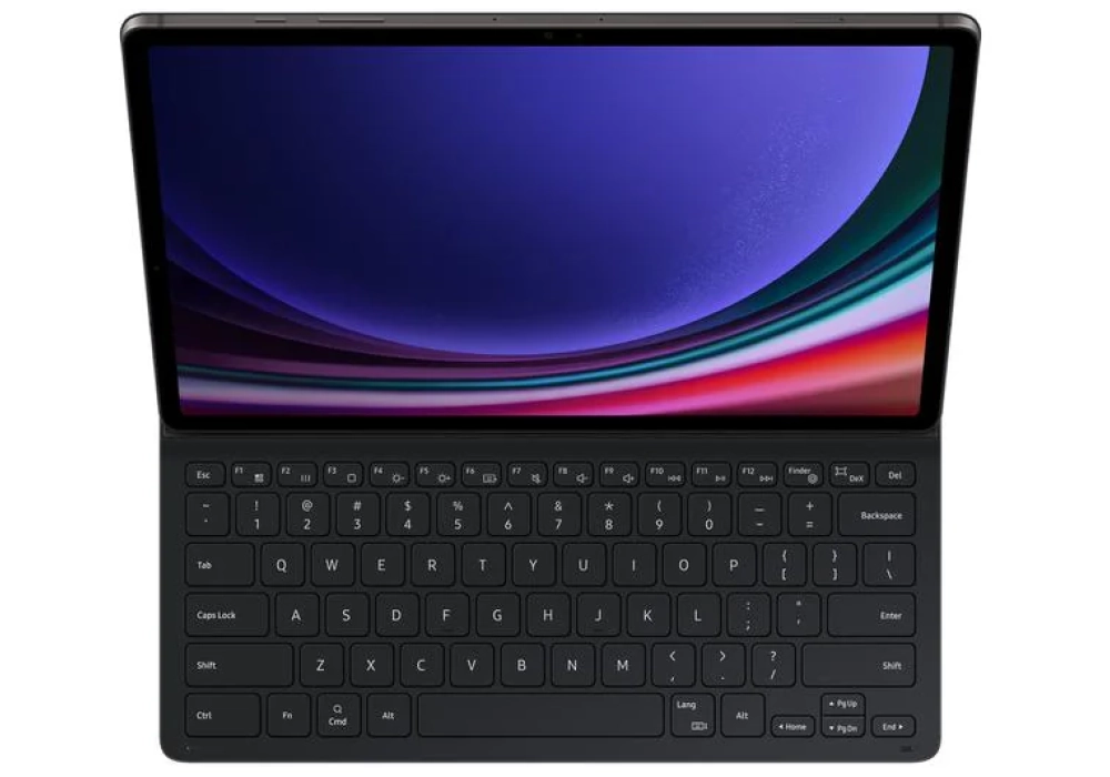 Samsung Tab S9+ Book Cover Keyboard Slim (CH) Noir