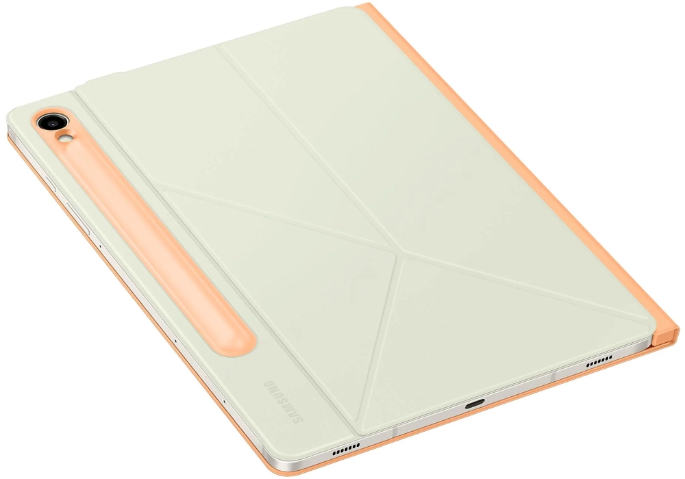 Samsung Tablet Book Cover Smart Galaxy Tab S9/ S9FE Orange