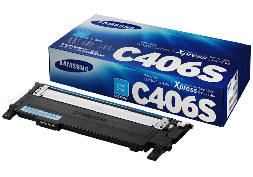 Samsung Toner Cartridge - CLT-C406S - Cyan