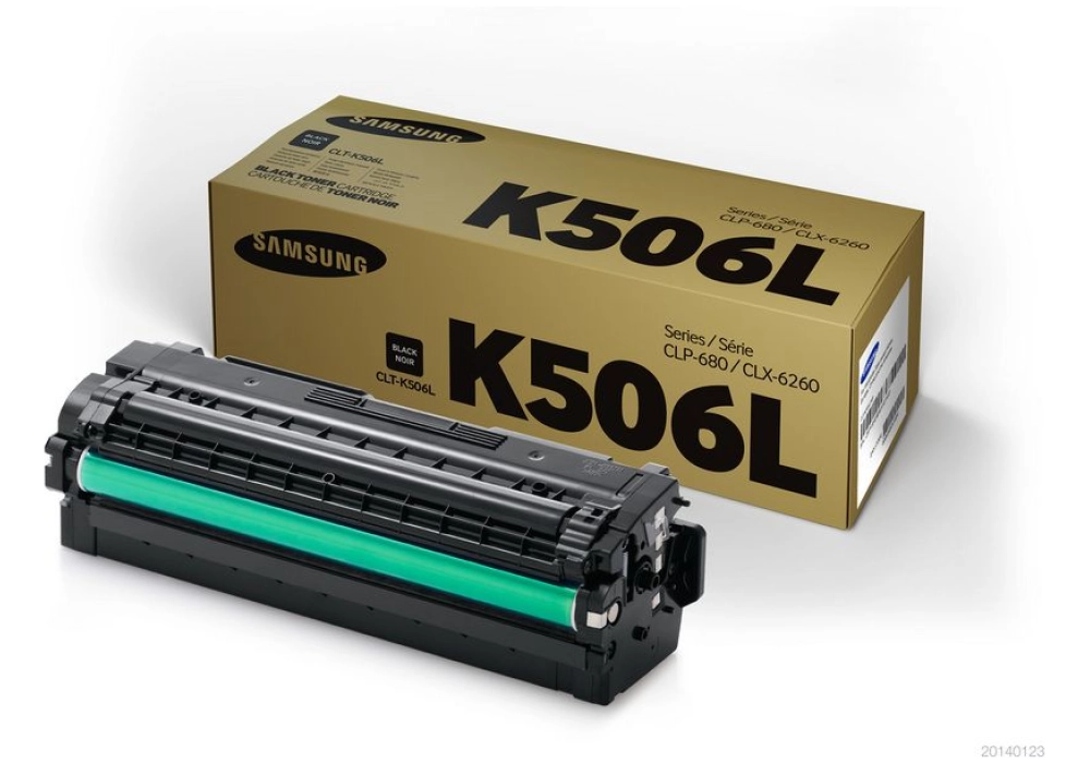 Samsung Toner Cartridge - CLT-K506L - Black