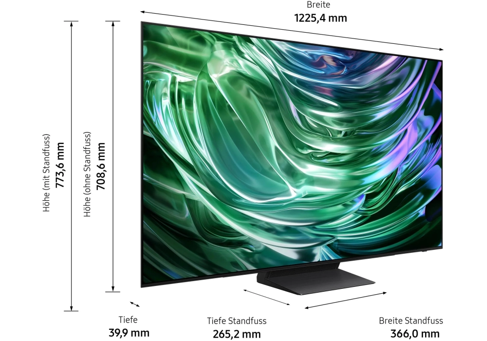 Samsung TV QE55S90D AEXZU 55", 3840 x 2160 (Ultra HD 4K), OLED