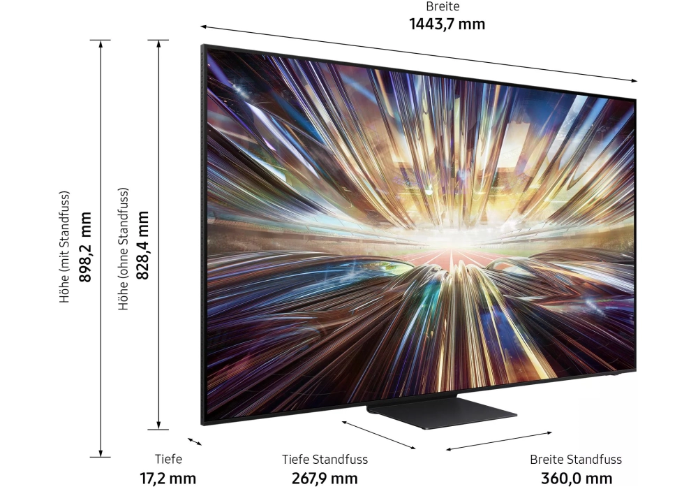 Samsung TV QE65QN800D TXZU 65", 7680 x 4320 (8K UHD), QLED