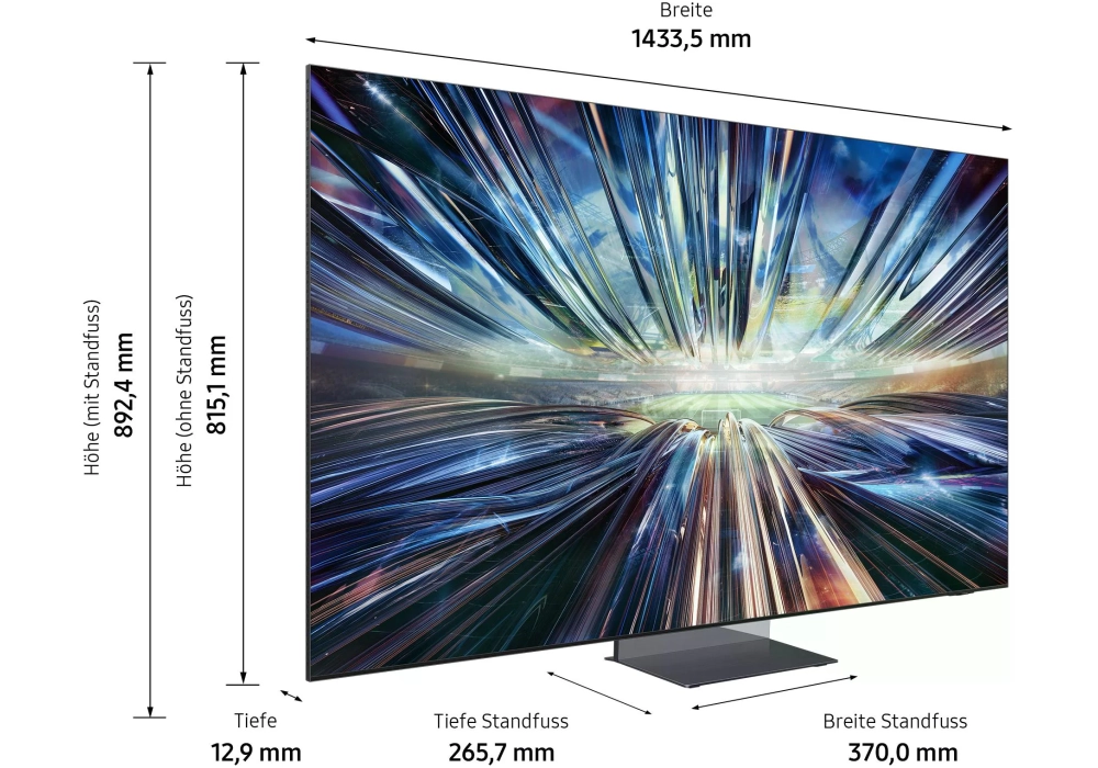 Samsung TV QE65QN900D TXZU 65", 7680 x 4320 (8K UHD), QLED