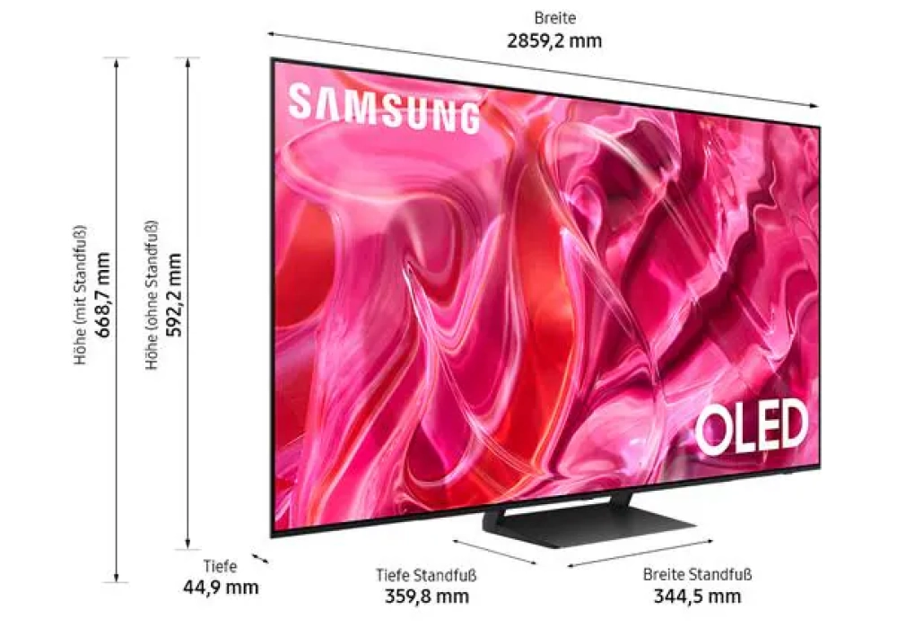 Samsung TV QE77S90C ATXZU 77", 3840 x 2160 (Ultra HD 4K), OLED