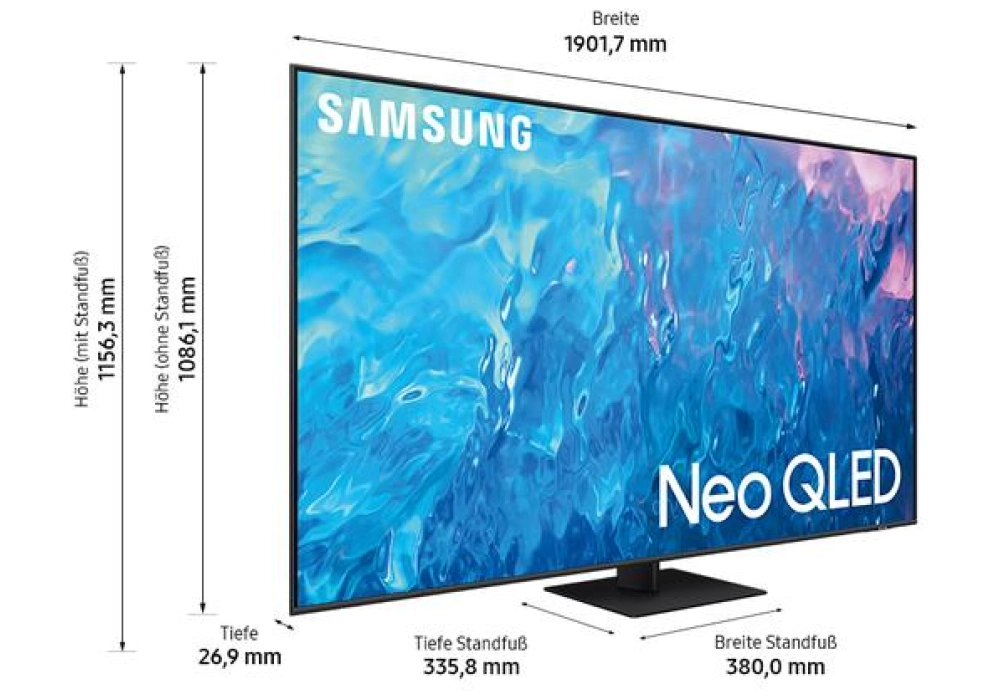 Samsung TV QE85Q70C ATXXN 85", 3840 x 2160 (Ultra HD 4K), QLED