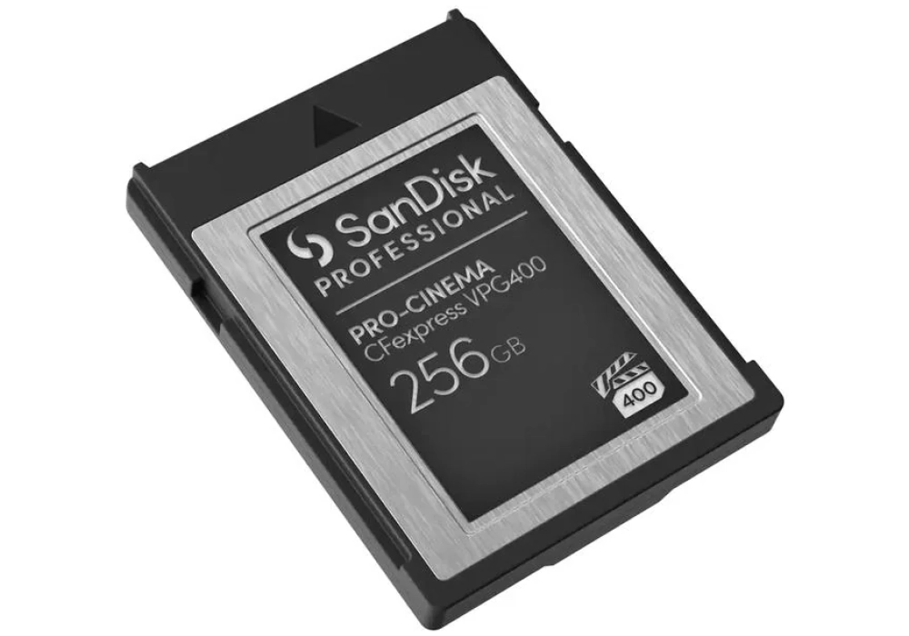 SanDisk Carte CFexpress PRO Cinema VPG400 Type B 256 GB