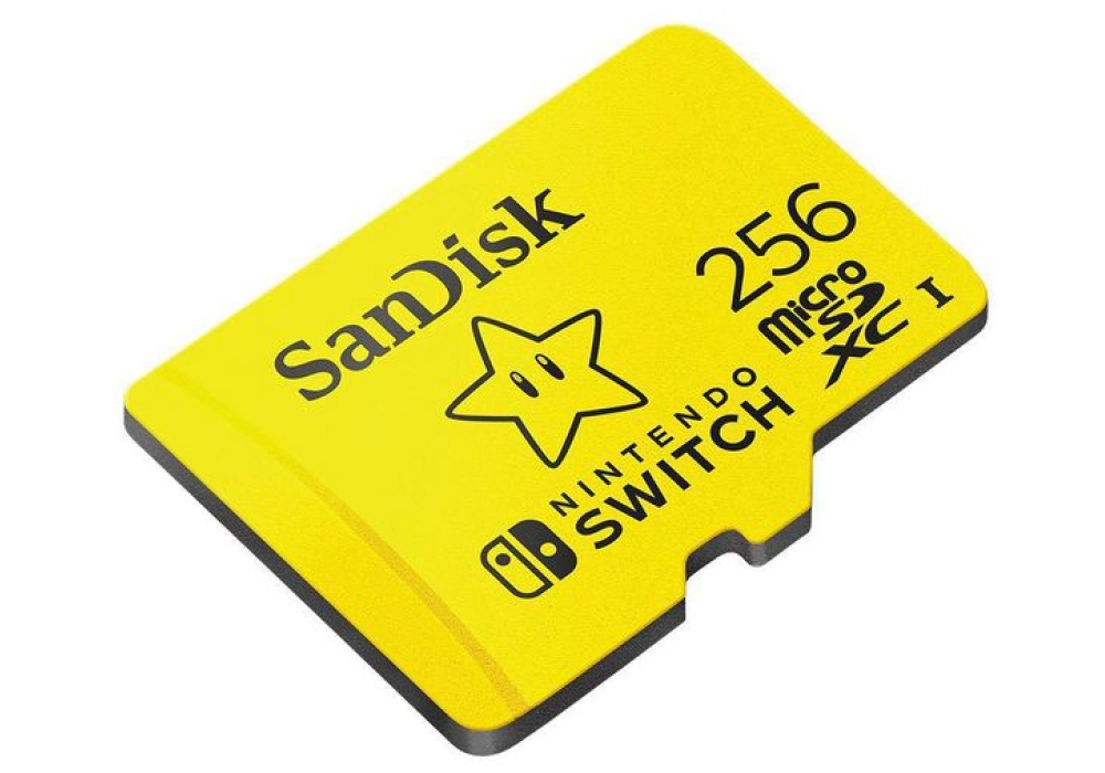 SanDisk Carte microSDXC Nintendo Switch U3 256 GB