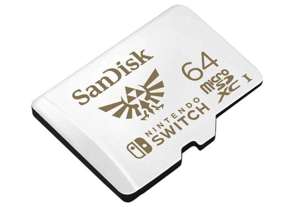 SanDisk Carte microSDXC Nintendo Switch U3 64 GO