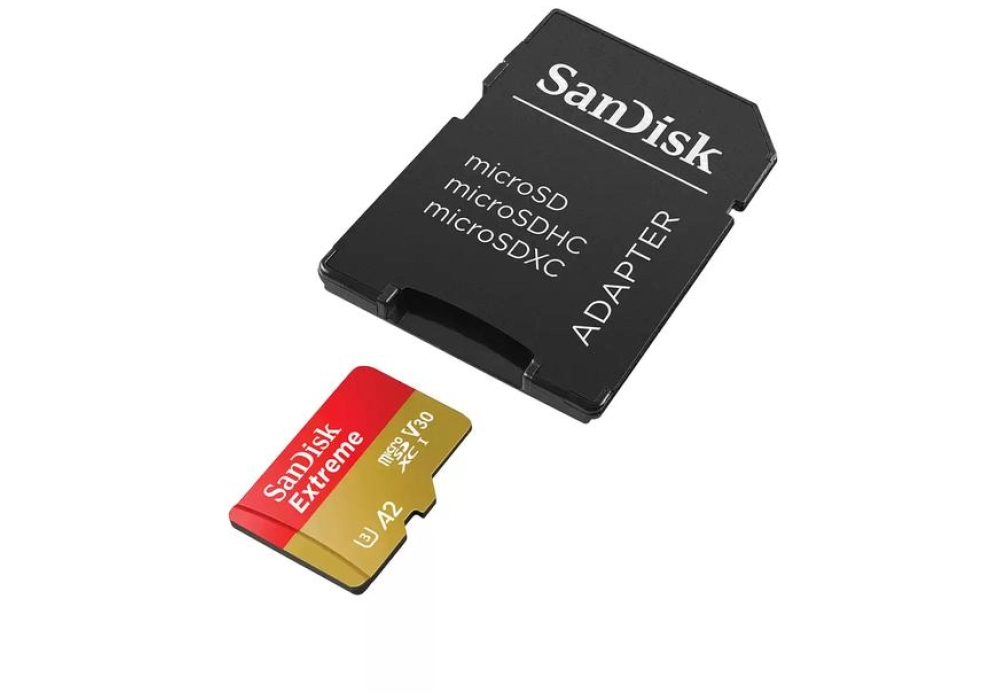 SanDisk Extreme microSDXC U3 card A2 (2022) - 128GB