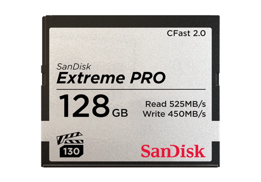 SanDisk Extreme PRO CFast 2.0 (VPG130) - 128 GB