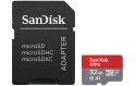 SanDisk Ultra microSDHC UHS-I A1 card (2020) - 32GB