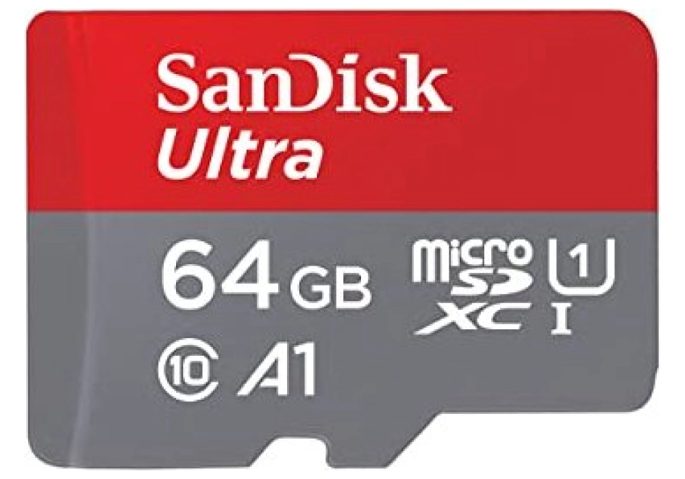 SanDisk Ultra microSDXC 140MB/​s UHS-I A1 -  64 GB