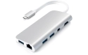 Satechi Aluminum Type-C Multimedia Adapter (Silver)