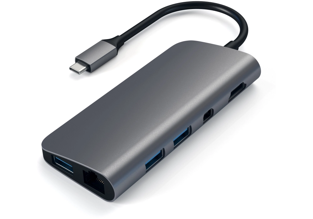 Satechi Aluminum Type-C Multimedia Adapter (Space Gray)