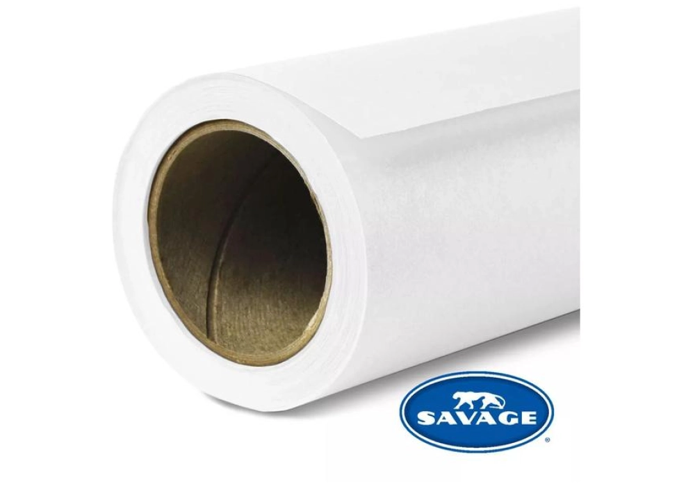 Savage Fond papier 1.35 x 11 m Super White