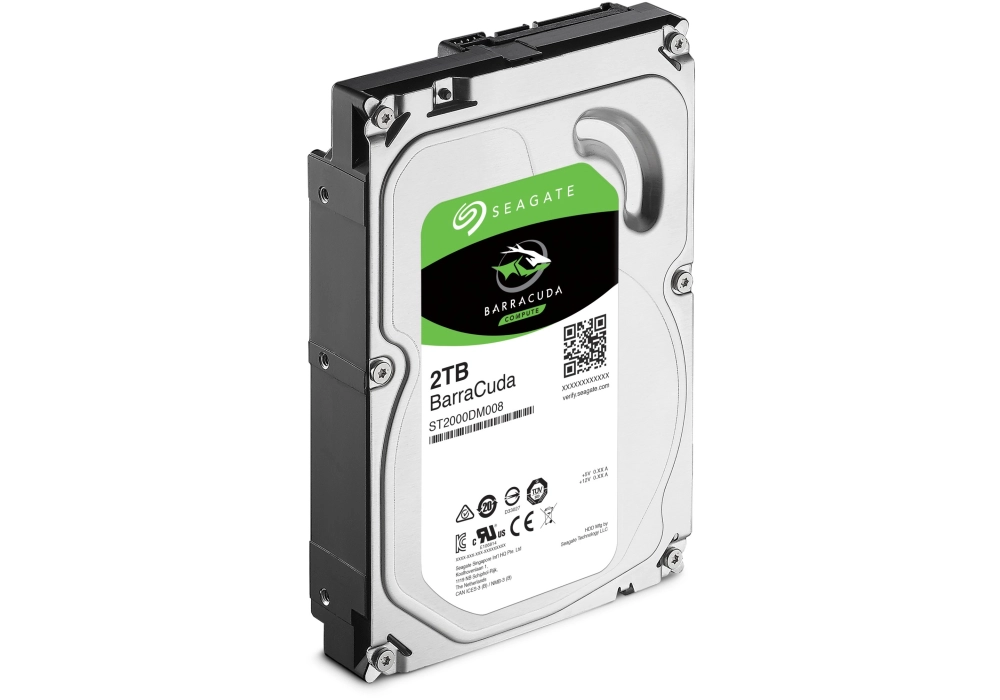 Seagate BarraCuda HDD SATA 6 Gb/s - 2.0 TB