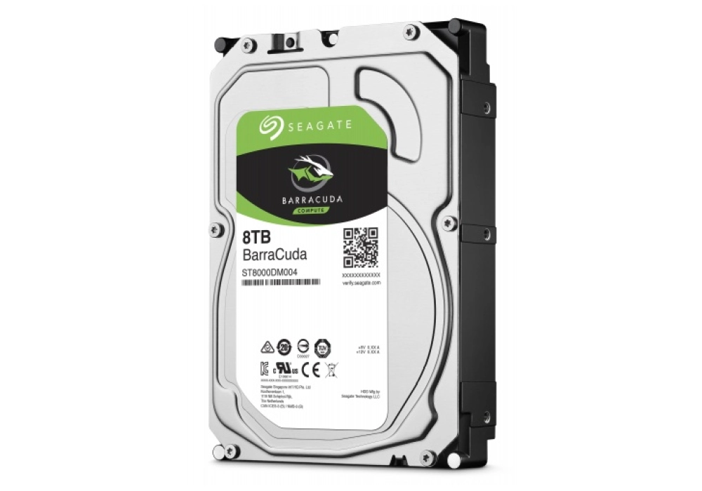 Seagate BarraCuda HDD SATA 6 Gb/s - 8.0 TB