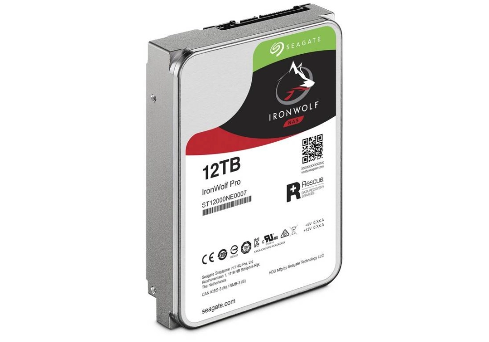 Seagate IronWolf Pro NAS HDD SATA 6 Gb/s - 12.0 TB