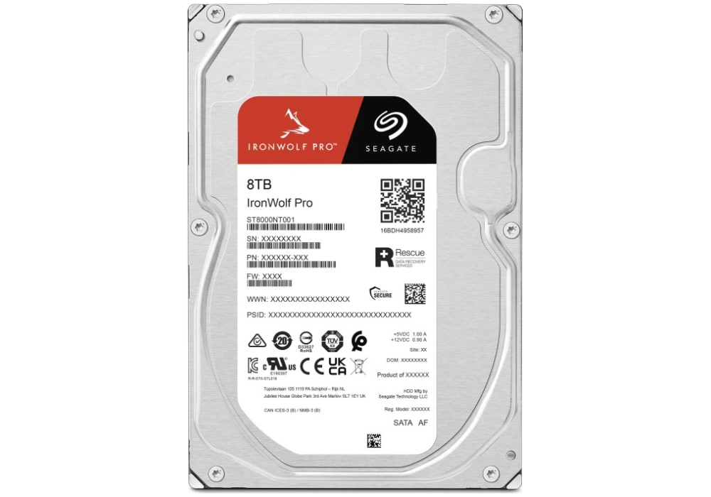 Seagate IronWolf Pro NAS HDD Unlimited - 8.0 TB