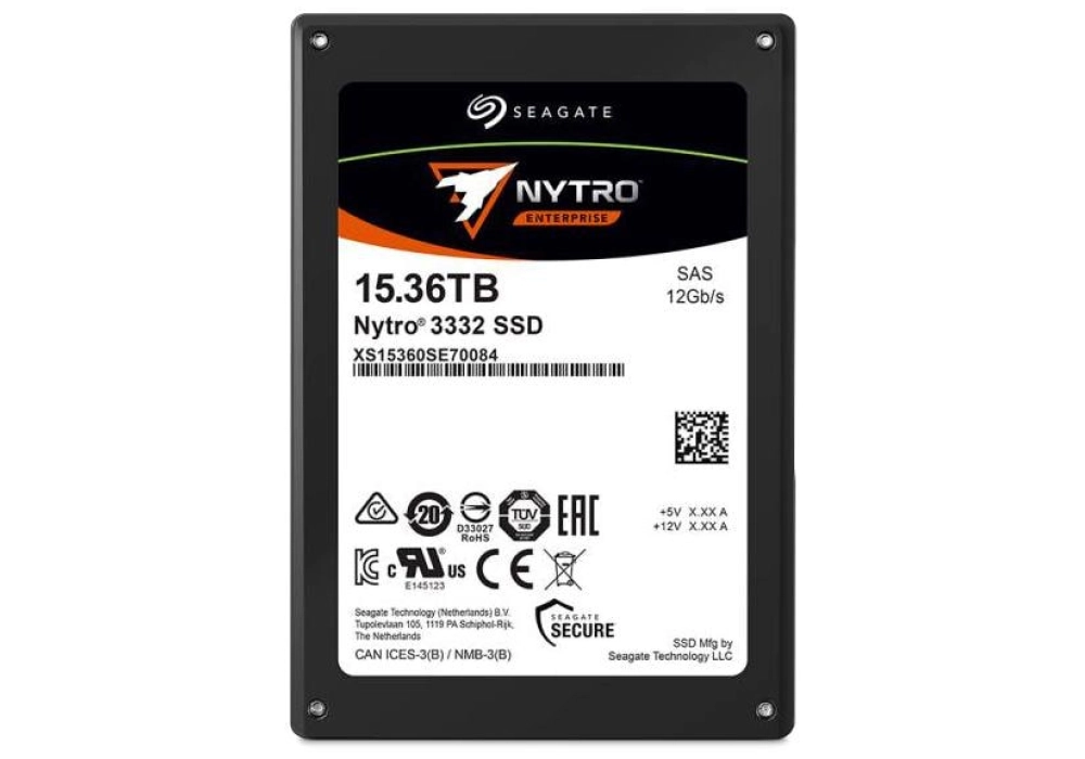 Seagate SSD Nytro 3332 2.5" SAS 15360 GB