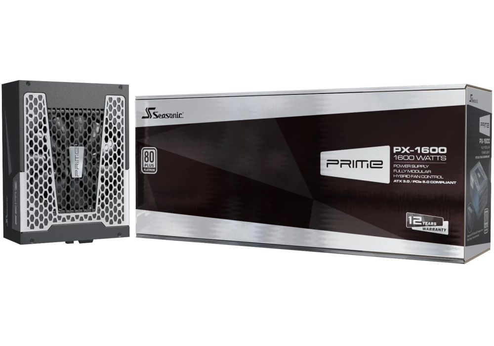 Seasonic Prime PX ATX 3.0 1600 W avec câble