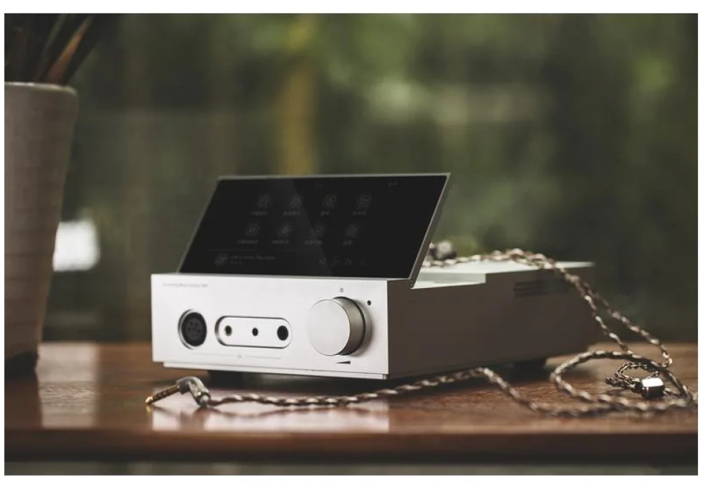 Shanling Amplificateur de casque & USB-DAC Shanling EM7 – Argenté