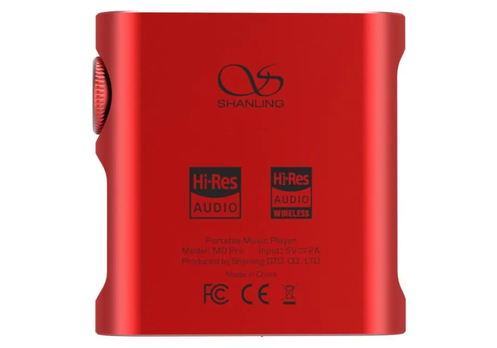 Shanling Lecteur haute résolution M0 Pro Rouge