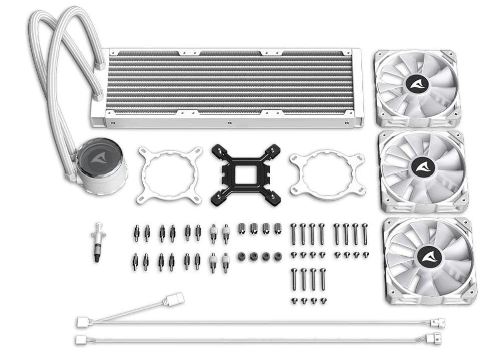 Sharkoon Refroidissement à eau S90 RGB Blanc