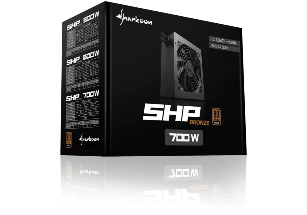 Sharkoon SHP Bronze 700 W