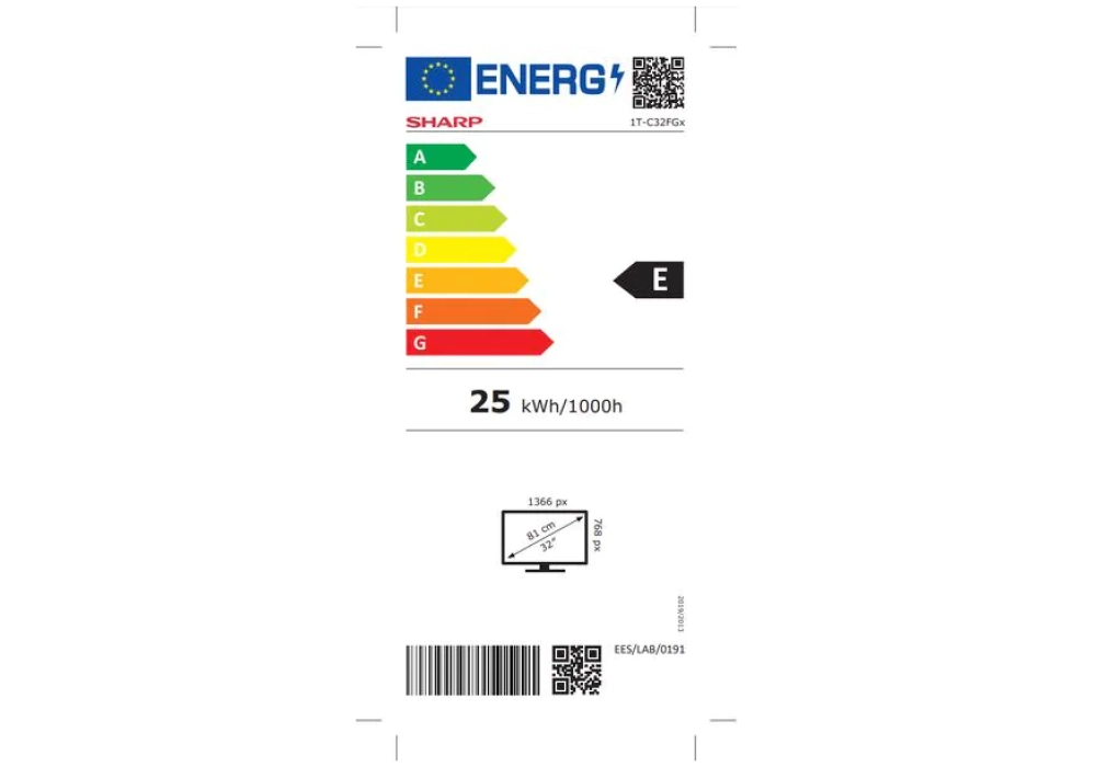 Sharp 32FG2EA