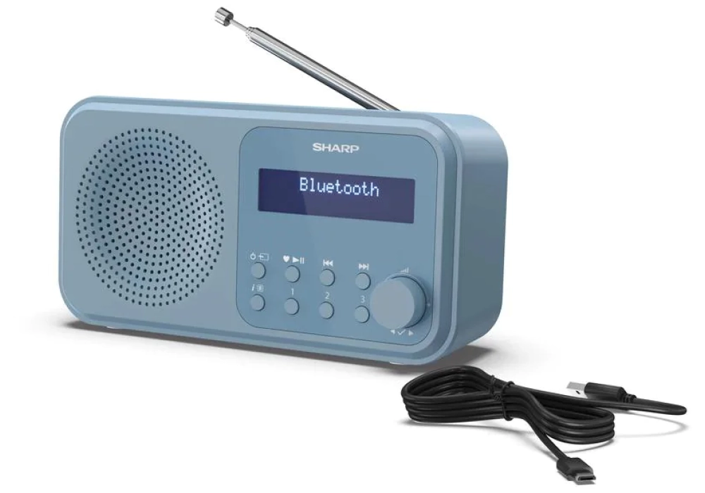 Sharp Radio DAB+ DR-P420 – Bleu