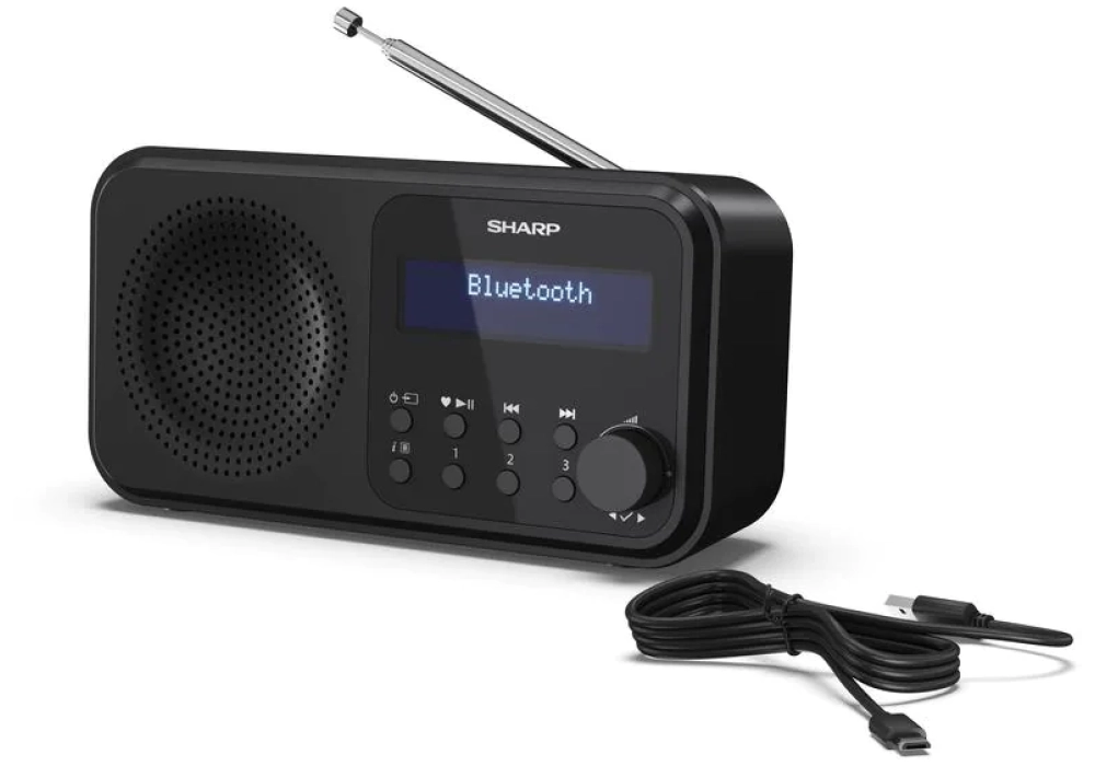 Sharp Radio DAB+ DR-P420 – Noir