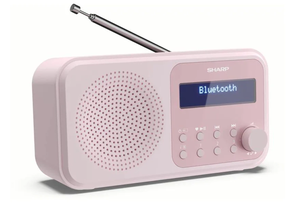 Sharp Radio DAB+ DR-P420 – Rose