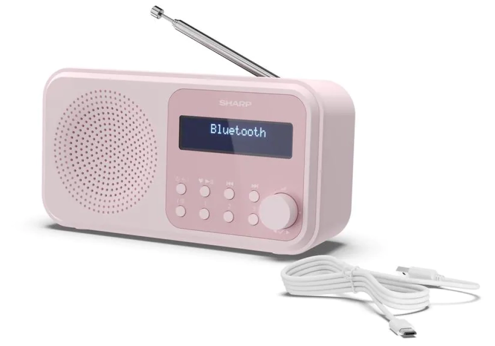 Sharp Radio DAB+ DR-P420 – Rose