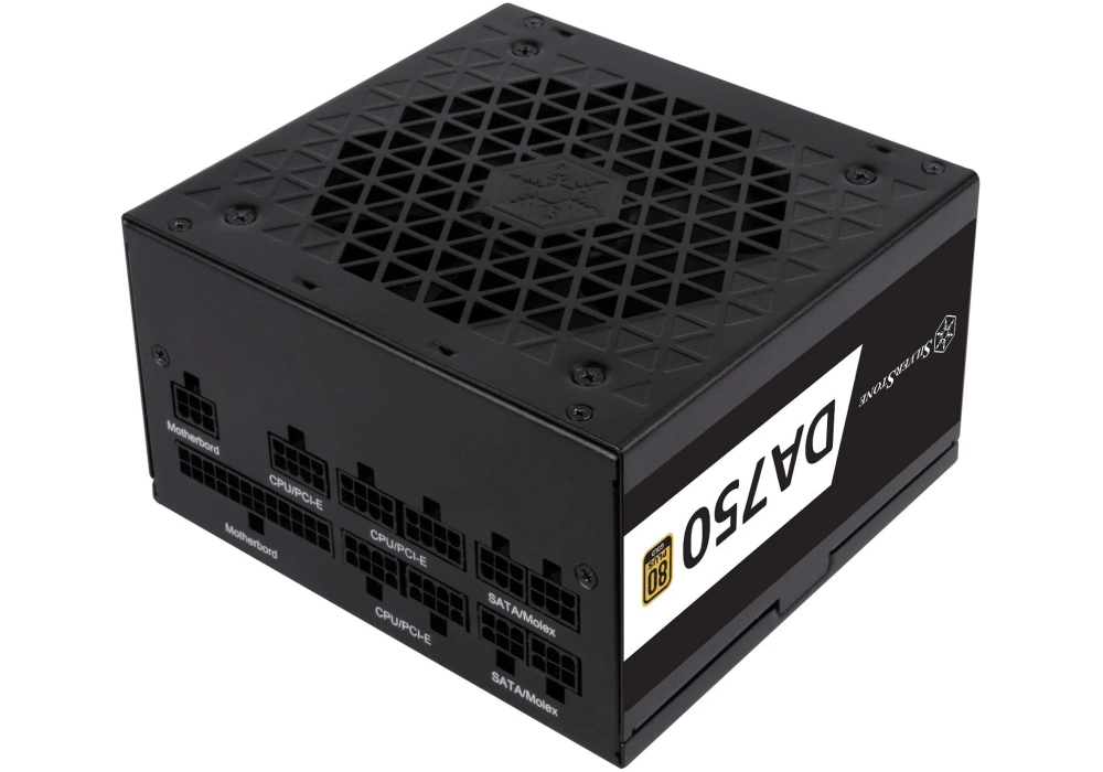 SilverStone Bloc d’alimentation DA750 Gold 750 W