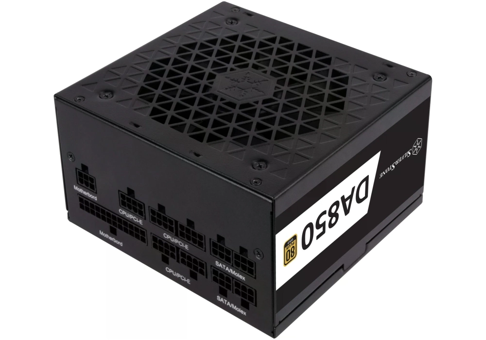 SilverStone Bloc d’alimentation DA850 Gold 850 W