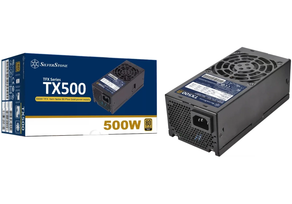 SilverStone Bloc d’alimentation TX500 Gold 500 W