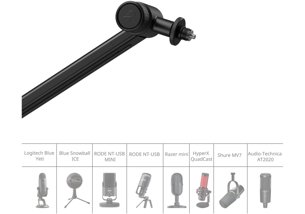 Smallrig Support de table pour bras de microphone