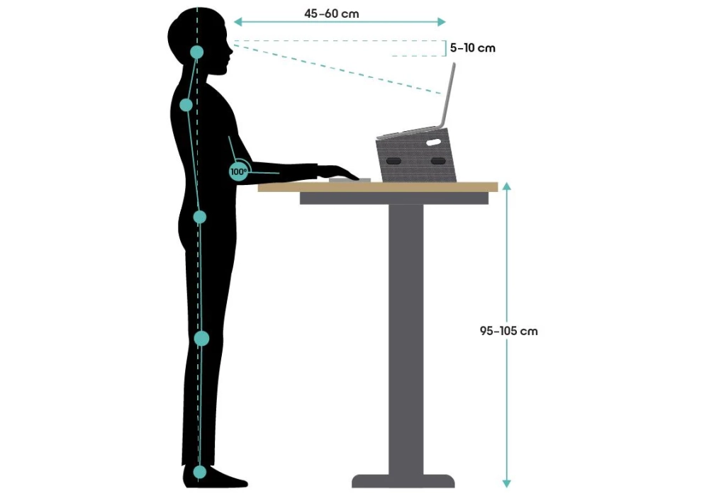 smart stand Travel - Vert pomme