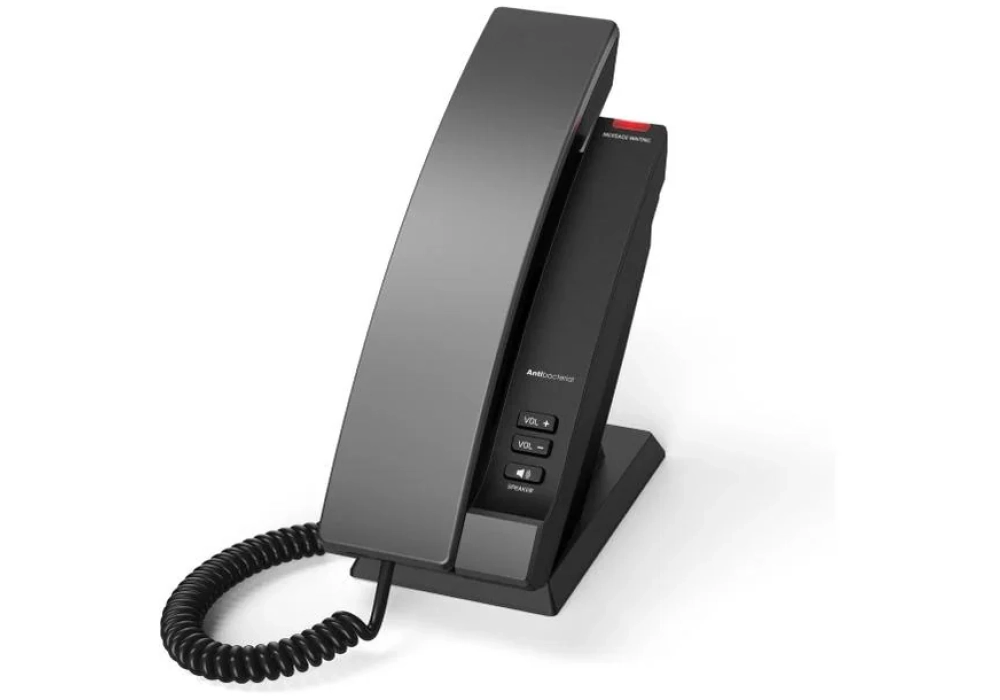 snom HD100 Téléphone d'hôtel SIP Noir