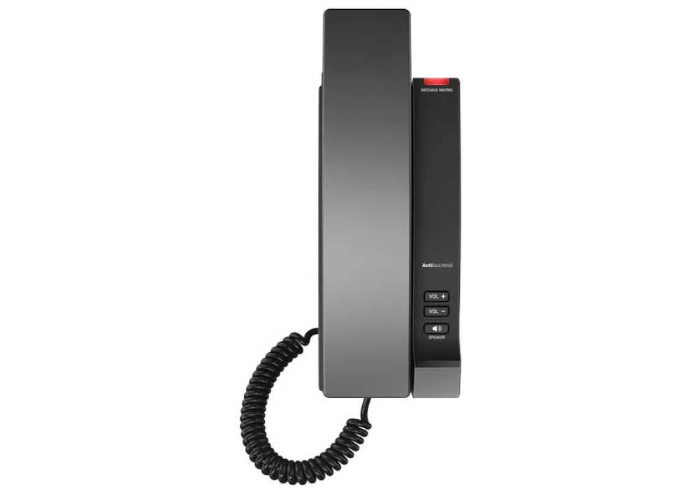 snom HD100 Téléphone d'hôtel SIP Noir